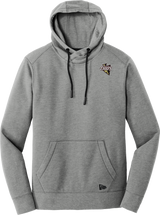 Mercer Chiefs New Era Tri-Blend Fleece Pullover Hoodie