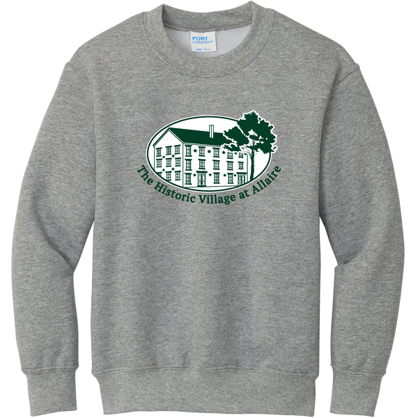 Allaire Village Youth Core Fleece Crewneck Sweatshirt