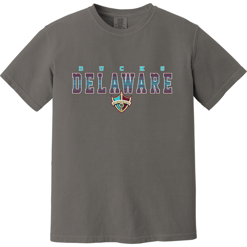 Delaware Ducks Heavyweight Ring Spun Tee