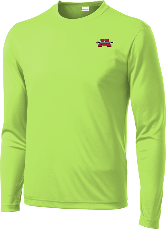 Mercer Arrows Long Sleeve PosiCharge Competitor Tee