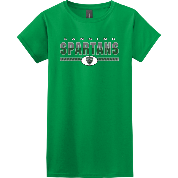 Lansing Spartans Softstyle Ladies' T-Shirt