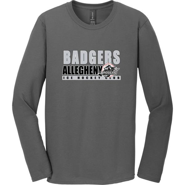 Allegheny Badgers Softstyle Long Sleeve T-Shirt