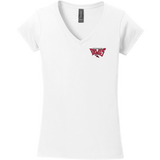 York Devils Softstyle Ladies Fit V-Neck T-Shirt