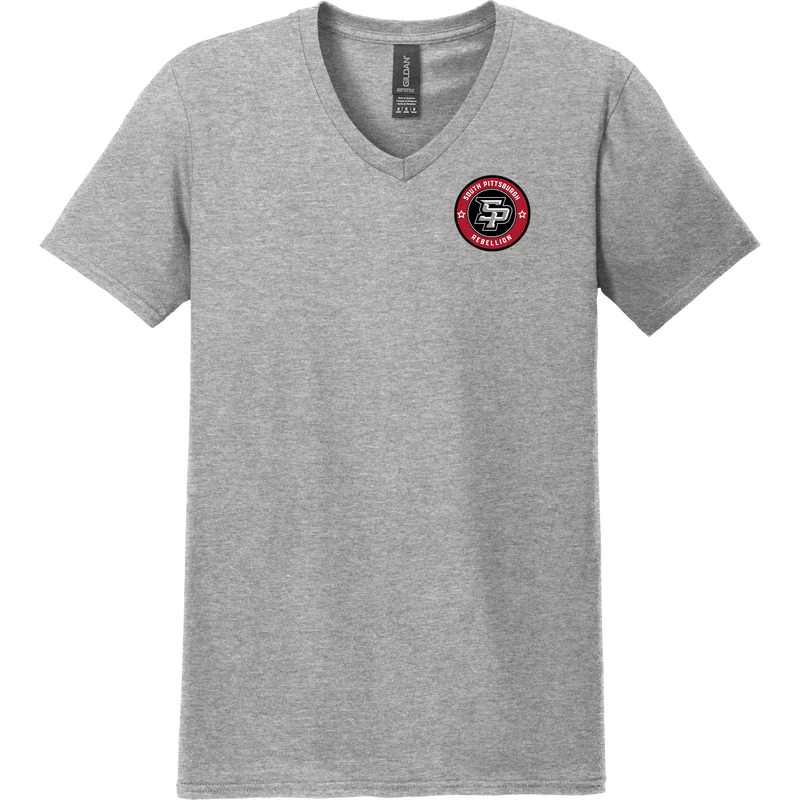 South Pittsburgh Rebellion Softstyle V-Neck T-Shirt