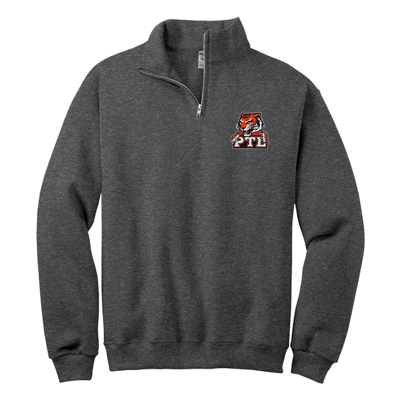 Princeton Tiger Lilies NuBlend 1/4-Zip Cadet Collar Sweatshirt