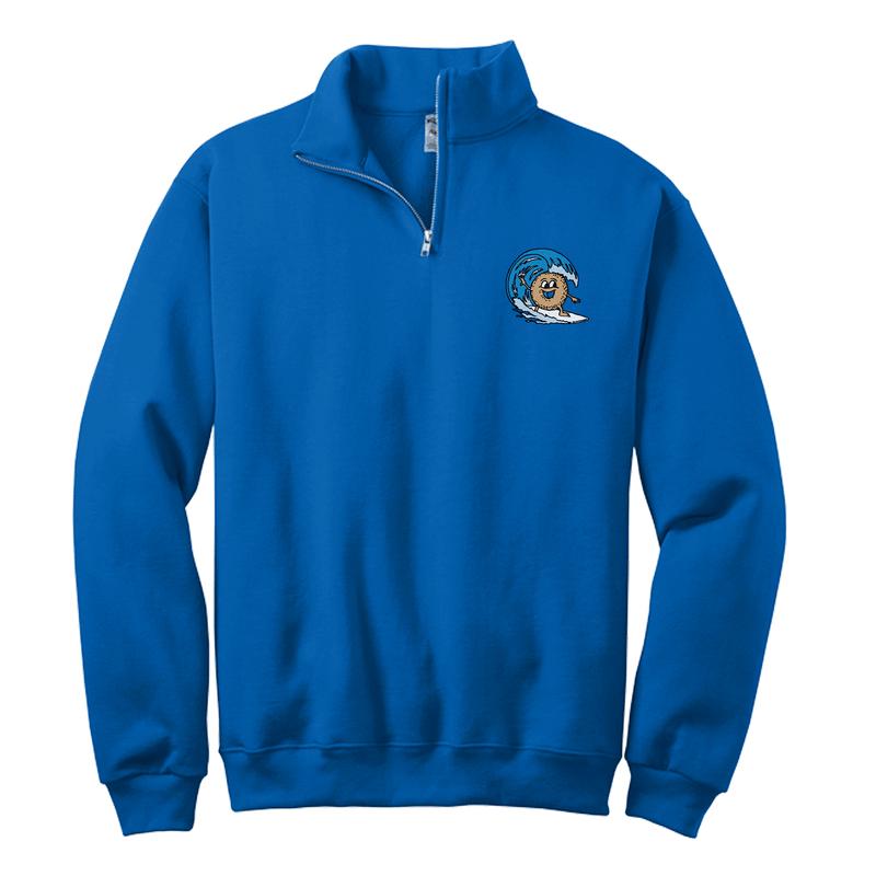 BagelEddi's NuBlend 1/4-Zip Cadet Collar Sweatshirt