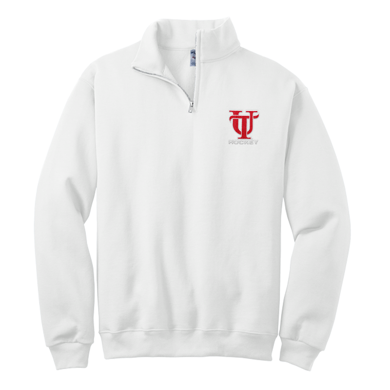 University of Tampa NuBlend 1/4-Zip Cadet Collar Sweatshirt