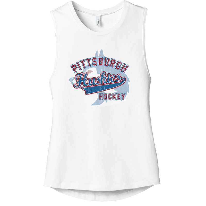 Pittsburgh Huskies Womens Jersey Muscle Tank