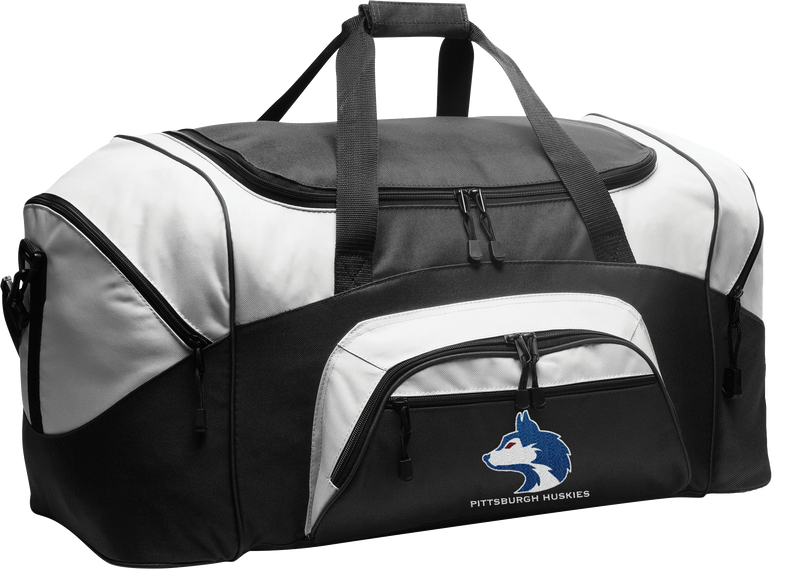 Pittsburgh Huskies Standard Colorblock Sport Duffel