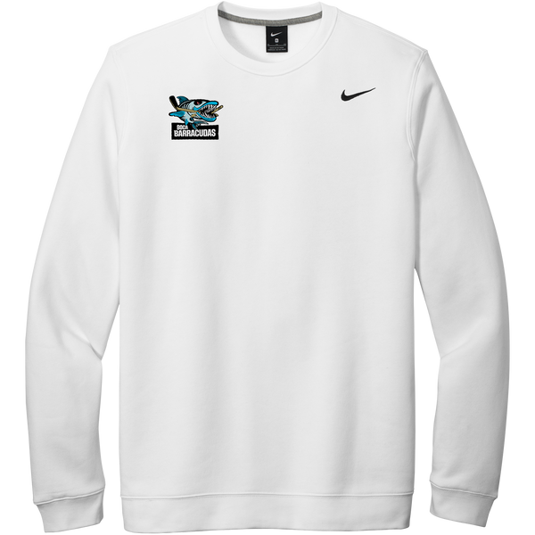 Boca Barracudas Nike Club Fleece Crew