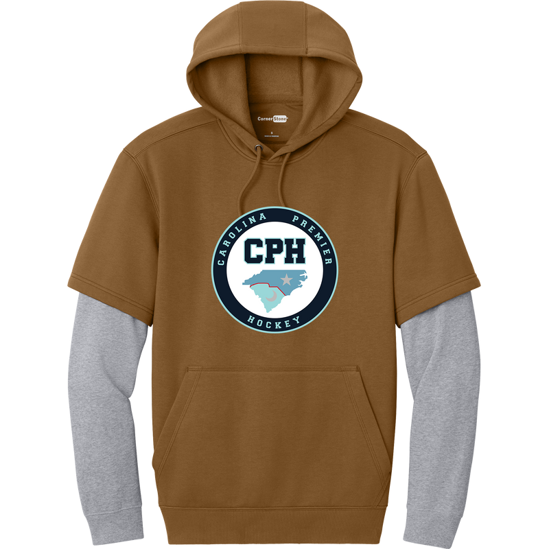 Carolina Premier Hockey Tough Fleece Layered Hoodie
