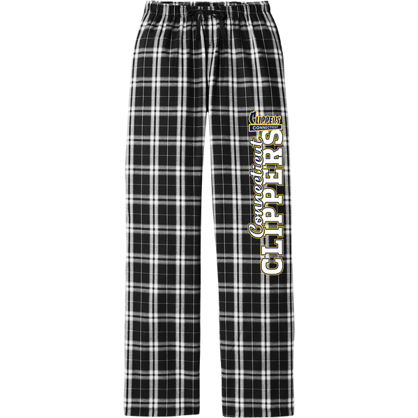 CT Clippers Women's Flannel Plaid Pant