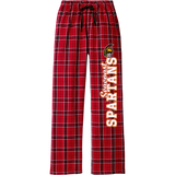 Seacoast Spartans Women's Flannel Plaid Pant