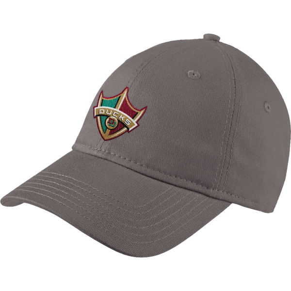 Delaware Ducks New Era Adjustable Unstructured Cap