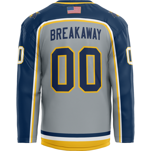 Delaware Jr. Blue Hens 30th Adult Player Sublimated Jersey