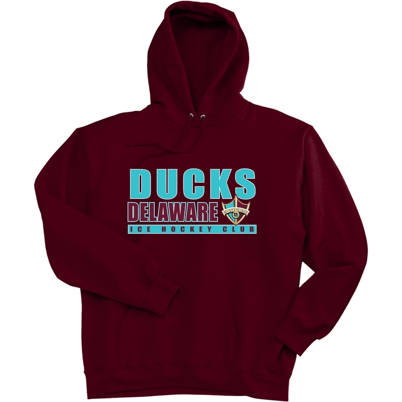 Delaware Ducks Ultimate Cotton - Pullover Hooded Sweatshirt