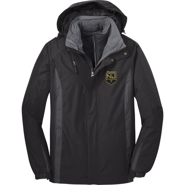 NJ Raiders Colorblock 3-in-1 Jacket