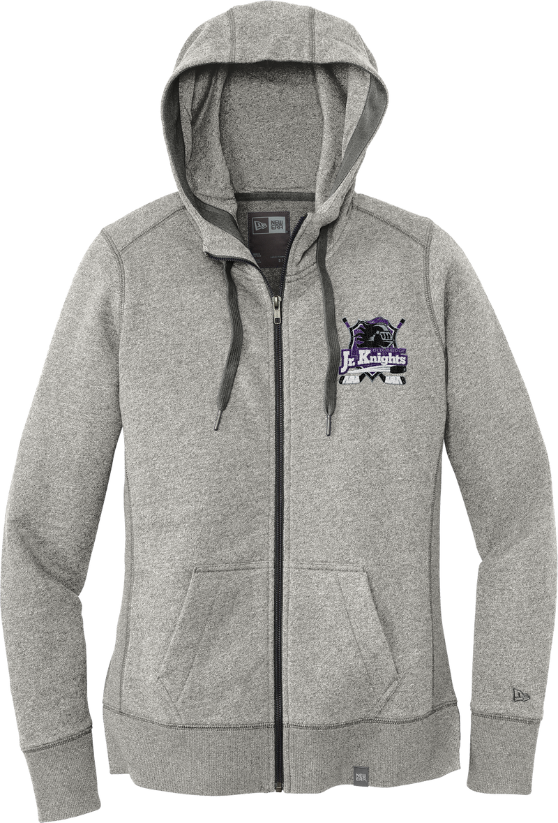 Old Bridge Jr. Knights New Era Ladies French Terry Full-Zip Hoodie