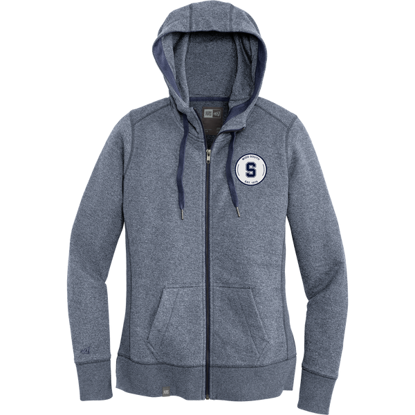 Midd South FBLA New Era Ladies French Terry Full-Zip Hoodie