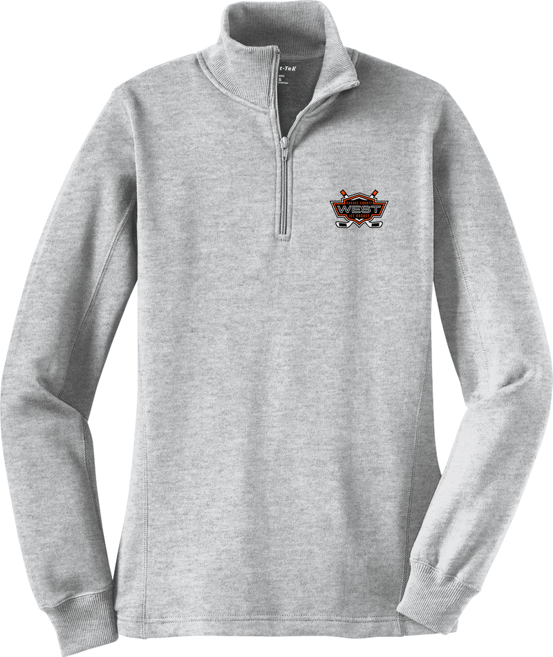 Orange County West Ladies 1/4-Zip Sweatshirt