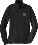 CT Bobcats Ladies 1/4-Zip Sweatshirt