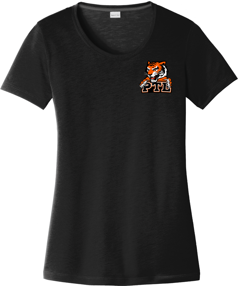 Princeton Tiger Lilies Ladies PosiCharge Competitor Cotton Touch Scoop Neck Tee