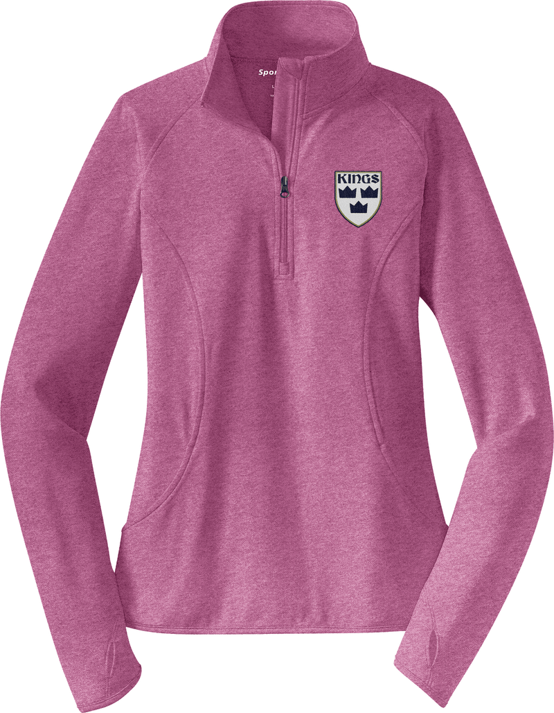 North Jersey Kings Ladies Sport-Wick Stretch 1/4-Zip Pullover