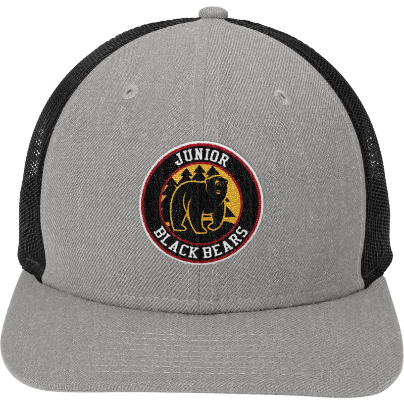 MD Jr. Black Bears New Era Snapback Low Profile Trucker Cap