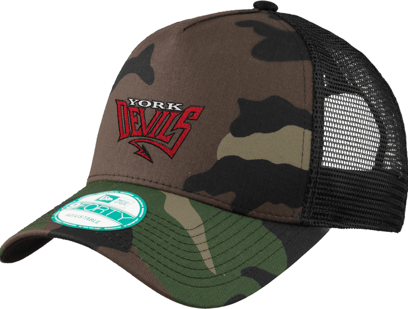 York Devils New Era Snapback Trucker Cap