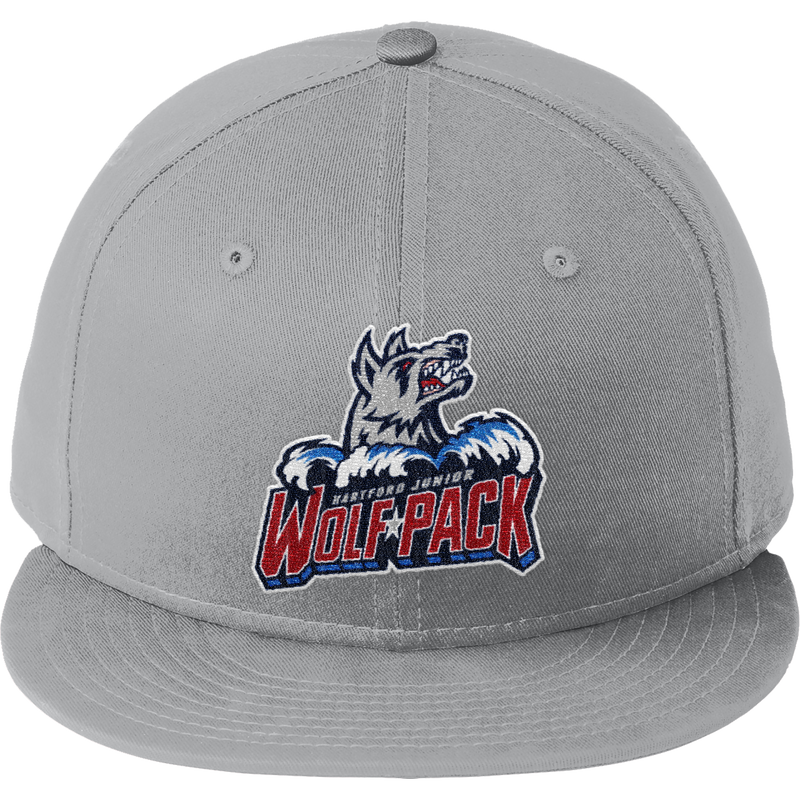 Hartford Jr. Wolfpack New Era Flat Bill Snapback Cap