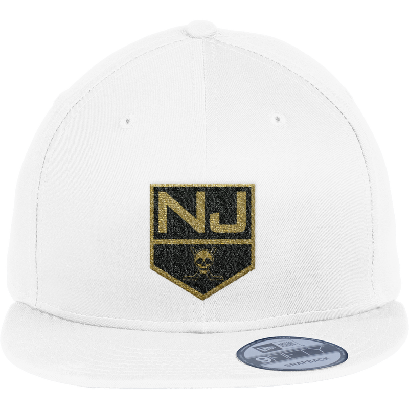 NJ Raiders New Era Flat Bill Snapback Cap