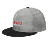 University of Tampa New Era Camo Flat Bill Snapback Cap