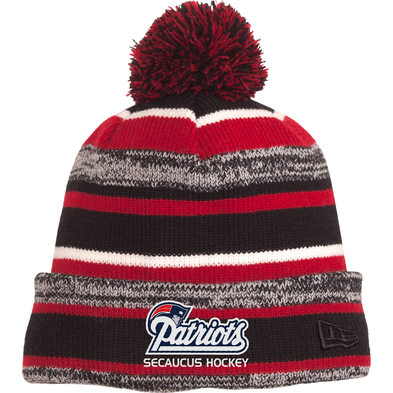 Secaucus Patriots New Era Sideline Beanie