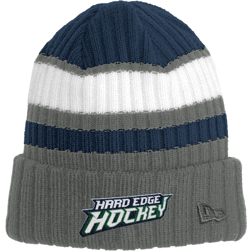 Hard Edge Hockey New Era Ribbed Tailgate Beanie