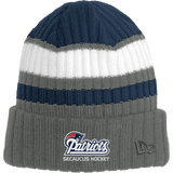 Secaucus Patriots New Era Ribbed Tailgate Beanie