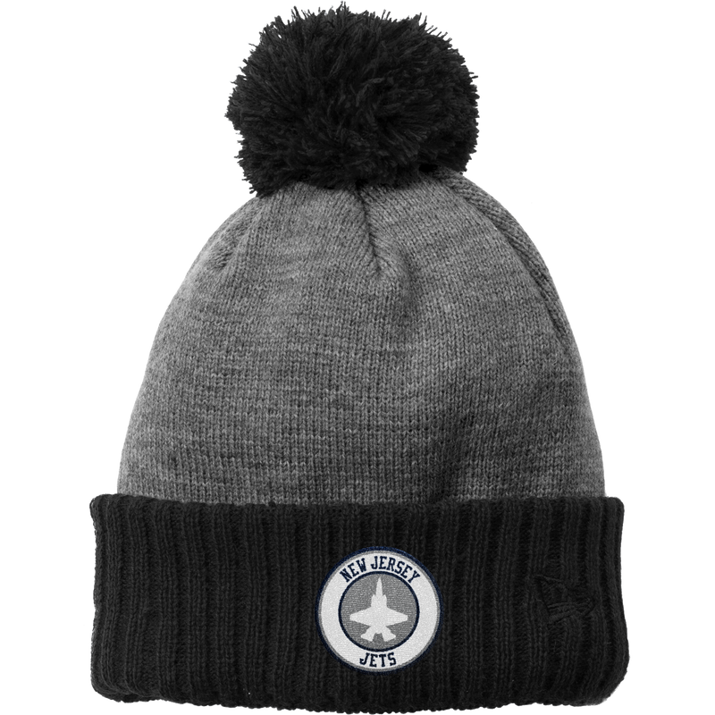 NJ Jets New Era Colorblock Cuffed Beanie