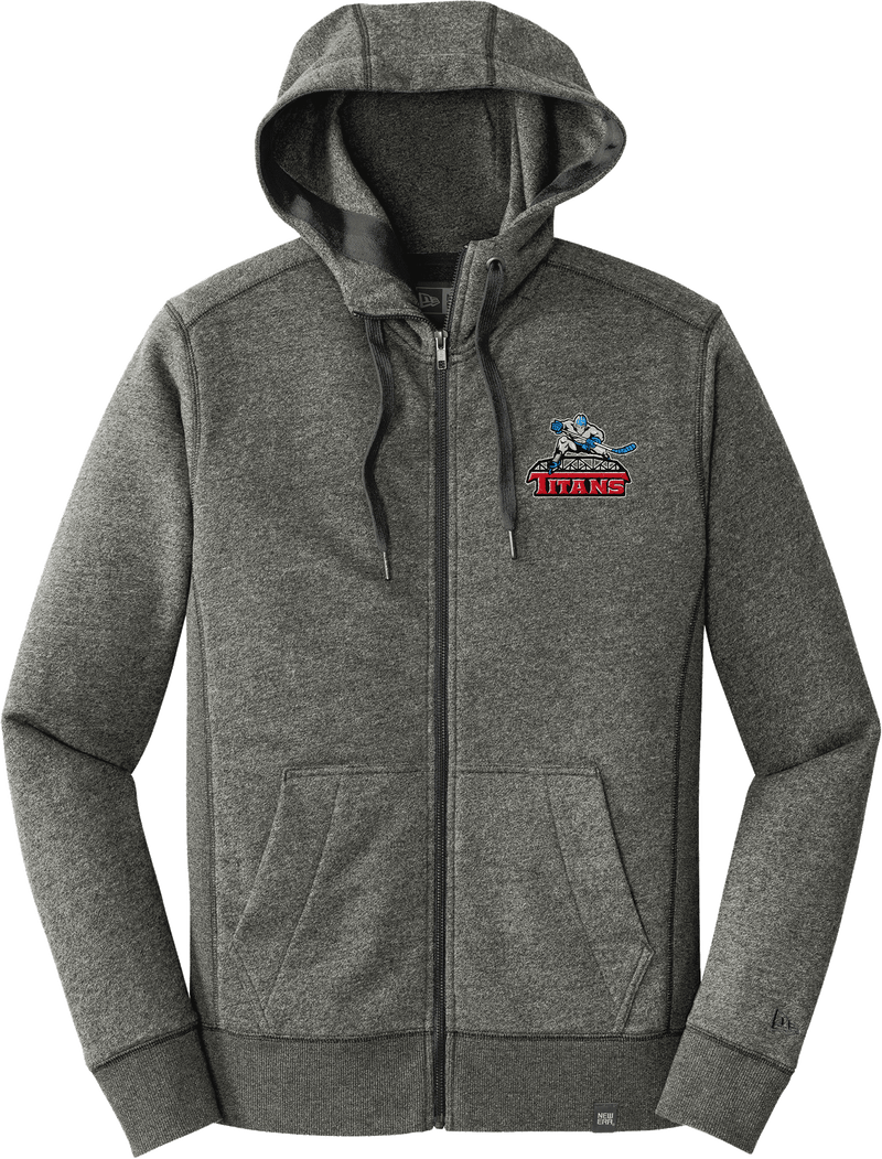 NJ Titans New Era French Terry Full-Zip Hoodie