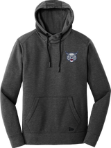 CT Bobcats New Era Tri-Blend Fleece Pullover Hoodie