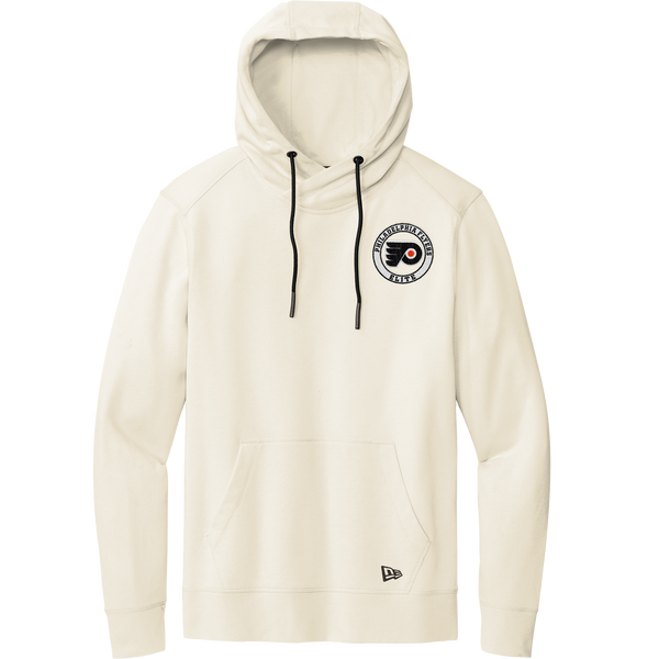 Philadelphia Flyers Elite New Era Tri-Blend Fleece Pullover Hoodie