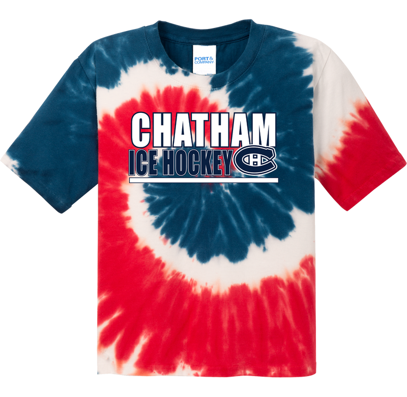 Chatham Hockey Youth Tie-Dye Tee