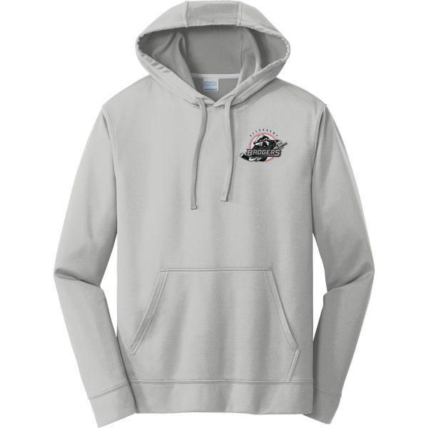 Allegheny Badgers Performance Fleece Pullover Hooded Sweatshirt