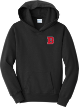 CT Bobcats Youth Fan Favorite Fleece Pullover Hooded Sweatshirt