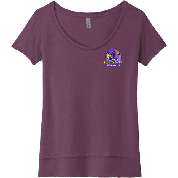 Jr. Phantoms Womens Festival Scoop Neck Tee