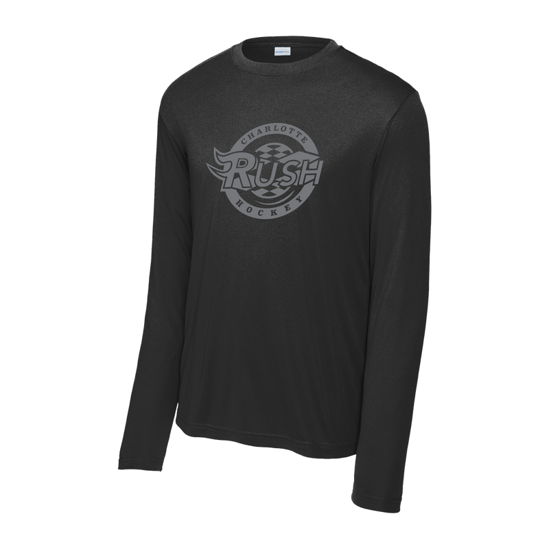 Charlotte Rush Youth Long Sleeve PosiCharge Competitor Tee