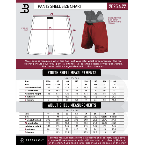 CT Wolfpack South Youth Sublimated Pants Shell - Extras