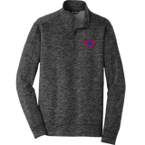 Mid-Fairfield PosiCharge Electric Heather Fleece 1/4-Zip Pullover