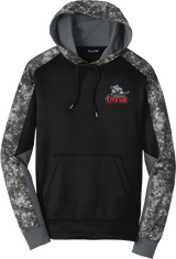 NJ Titans Sport-Wick Mineral Freeze Fleece Colorblock Hooded Pullover