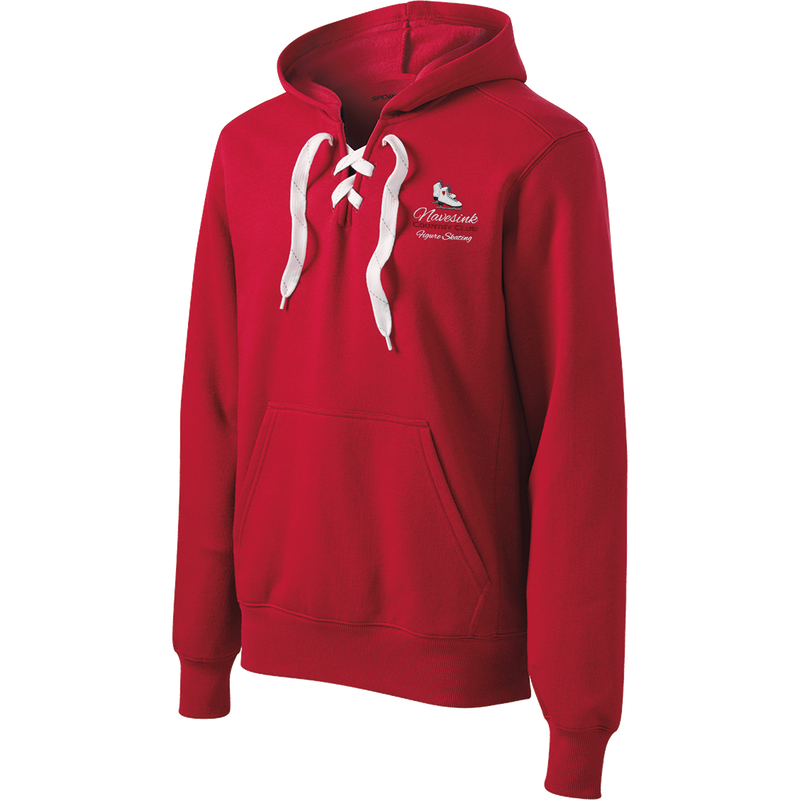 Navesink Figure Skating Lace Up Pullover Hooded Sweatshirt