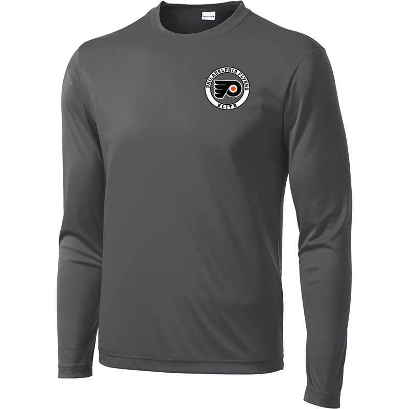 Philadelphia Flyers Elite Long Sleeve PosiCharge Competitor Tee