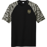 NJ Raiders Drift Camo Colorblock Tee